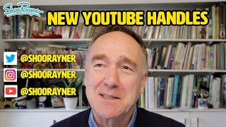 New! YouTube Handles - What are they and how might they affect this channel?