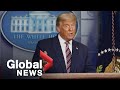 US election: Trump says Biden should demand "all legal votes" be counted | FULL