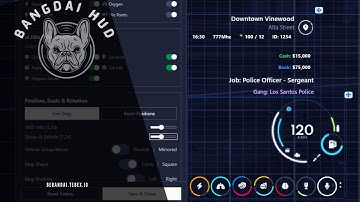 [ESX/QBOX/QBCORE/STANDALONE] - Simple & Clean Hud