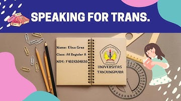 Final Exam | Speaking for Transactional Function