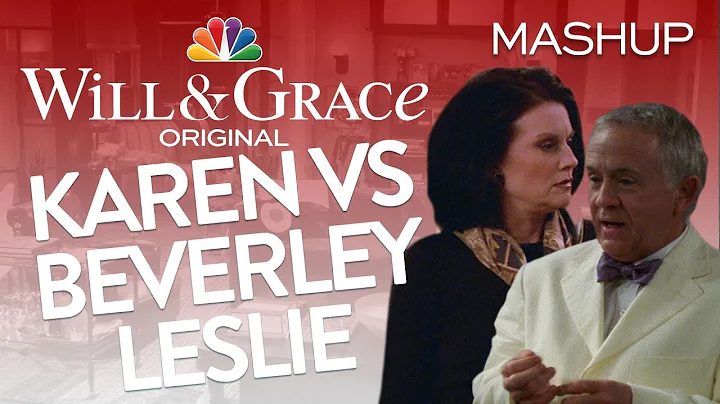 Karen Walker and Beverley Leslie: A Bitter Rivalry...