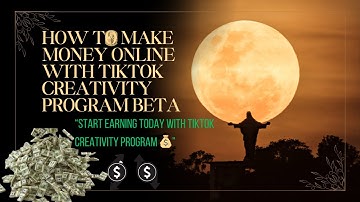 TikTok’s Secret Money Program! 💰 How to Get Paid with Creativity Beta" Make Money Online" Earning🤑