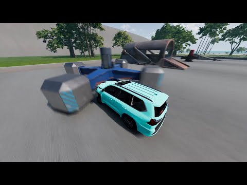 Mobil vs Spinner - BeamNG Drive | BeamShock #3