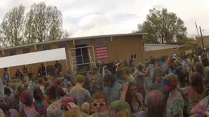 Holi Festival of Colors in Salt Lake City, Utah 2012