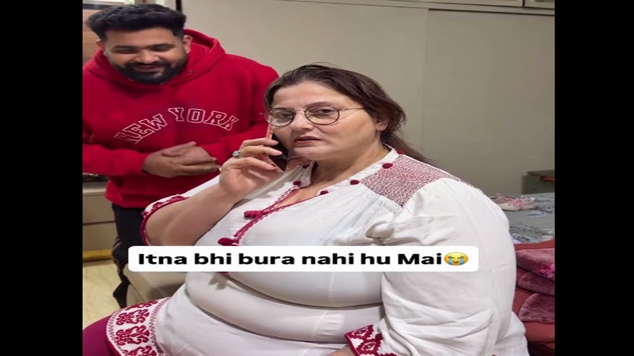 Indian ssbbw mother show her day life with her son 