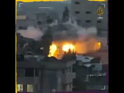 لحظة تفجير منزل🔥