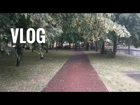Vlog / Польша / Прогулка под дождем 12.06.18 [JuliaM]