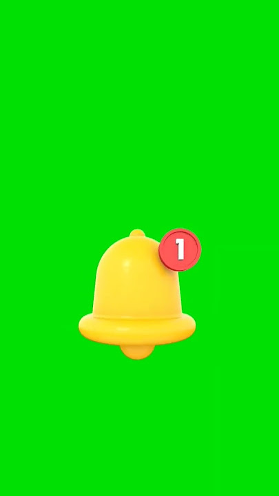 3D Like subscribe and bell icon #bellicon #subscribe #shorts #greenscreen