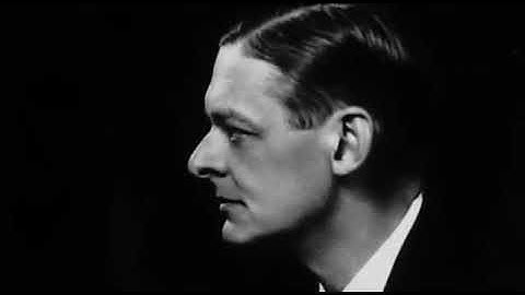 T.S. Eliot - BBC Arena Portrait 4/6