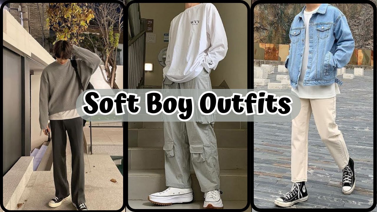 Soft Boy Outfits || Teenager Fashion - YouTube