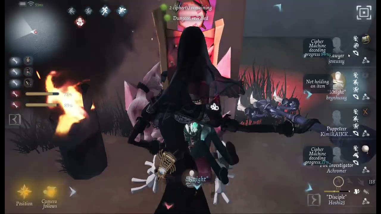 [Identity V] Griffin Rank Knight (vs Disciple)