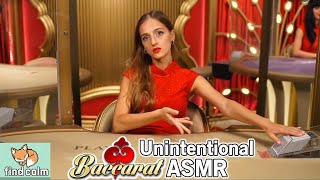 Unintentional ASMR Casino ♦️ Timid & Quiet Baccarat Dealer made me 😴 screenshot 5