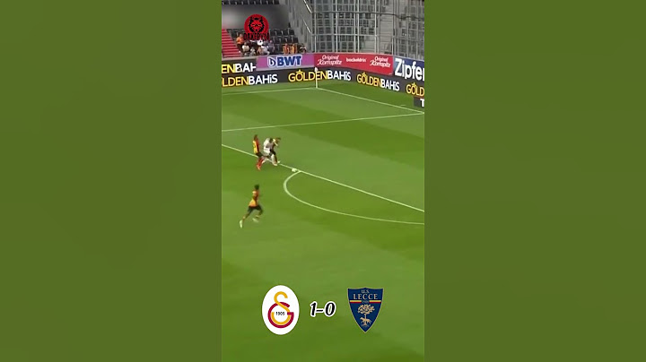 Galatasaray - lecce maçı özeti