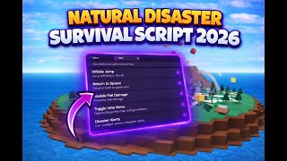 Natural Disaster Survival Script (Saturn Hub) [2026 Roblox]