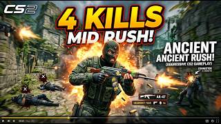 4 Kills Mid on Ancient 😱🔥 (CS2 Replay)