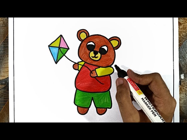 Super easy new trick teddy bear drawing for kids | teddy bear, drawing |  How to draw teddy bear for kids | New trick teddy bear drawing | By  Priyanka creative guruFacebook