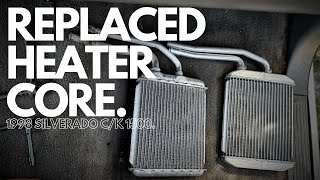 1998 Chevy C/K 1500 Build: How to Replace a Bad Heater Core on Your 88–98 Chevy Truck. #OBS