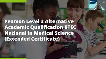 Launching the Level 3 AAQ BTEC Medical Science