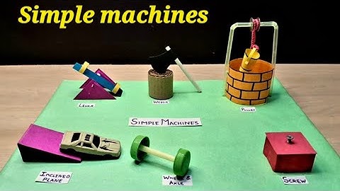 How to make Simple machines Working model/School project for exhibition/Kansal Creation