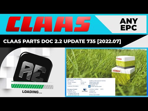 CLAAS PARTS DOC 2.2 UPDATE 735 [2022.07] | INSTALLATION