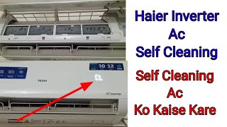 How to self clean haier Dc inverter ac.Self clean haier ac. Haier ac self clean. Haier. Haier ac.