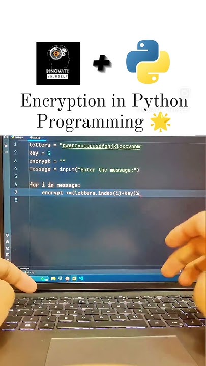 Encryption in Python Programming 🌟#encryption#decryption #python # ...