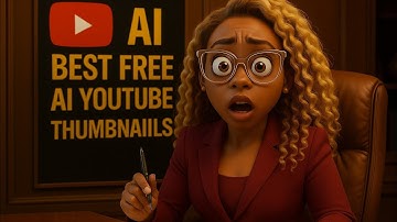 This FREE AI Makes YouTube Thumbnails in seconds(No skill required) #seo #howto