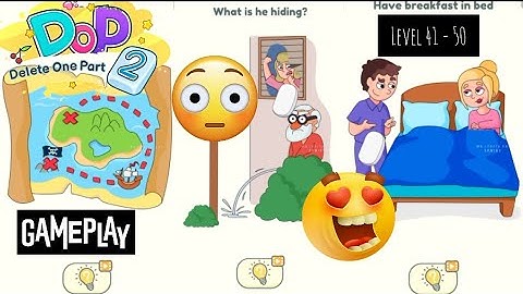 Dop 2 💡Part Gameplay Level 41 - 50 walkthrough ( Link in description ⤵️ ) | Answer subscribe #dop2