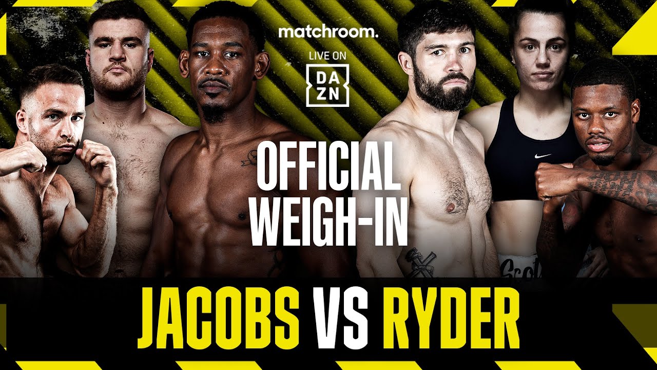 Daniel Jacobs vs John Ryder Plus Undercard Weigh-In