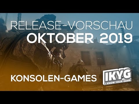 Games-Release-Vorschau - Oktober 2019 - Konsole