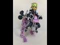 【フレームアームズガール《グライフェン》Ultramarine Violet Ver.】仮組み10(ライドビークル)