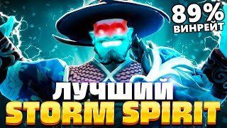 Идеальный Шторм от GPK - гайд лучшего мидера! 🔥 Storm Spirit Dota 2