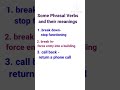 Some phrasal verbs #phrasalverbs #shorts #subscribe #knowledge