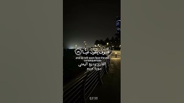 كرومات قران/من سورة مريم|القارئ وديع اليمني