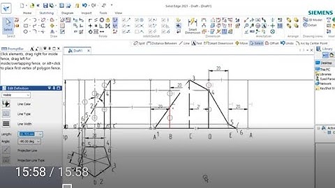 Pentagonal prism cut by section plane from top right extreme corner at 30degree to axis