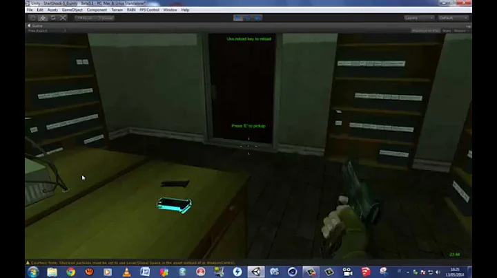 Unity 3d FPS Control gameplay