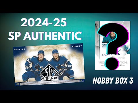 3 AUTOS in 1 BOX!! 🔥 2024-25 SP Authentic Hobby Box 3
