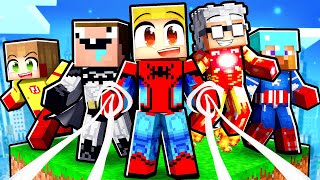 Download Lagu Overleven Op Een SUPERHELD CHUNK In Minecraft! (Survival) MP3