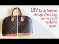 Reparación DIY de un bolso Louis Vuitton