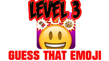 Guess That Emoji Level 3 - All Answers - Walkthrough ( By IcySpark )