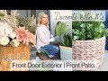 *2022* FRONT DOOR EXTERIOR | FRONT PATIO REFRESH! PLUS WALMART HOME DECOR HAUL!