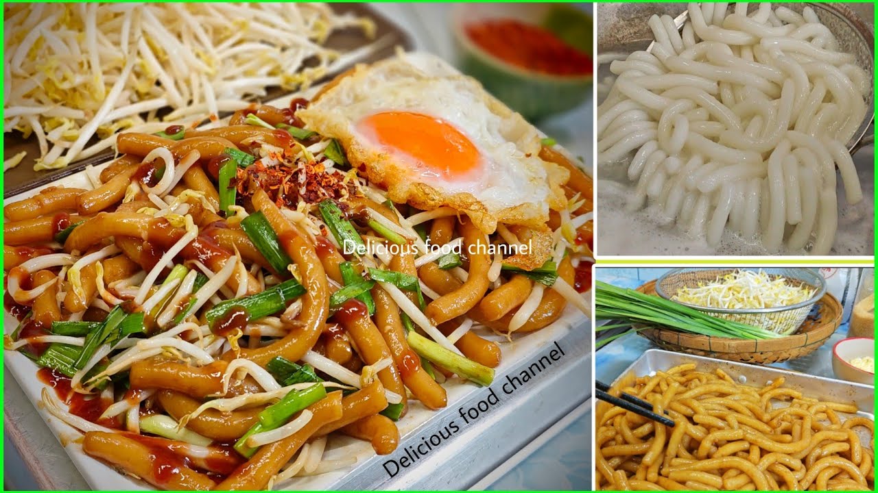 របៀបធ្វើលតឆា បង្រៀនអស់ក្បាច់ចង់ចេះធ្វើលតឆាមើលវីដេអូនេះ Delicious food channel