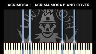 Lacrimosa - Lacrima Mosa synthesia piano cover sheet pdf