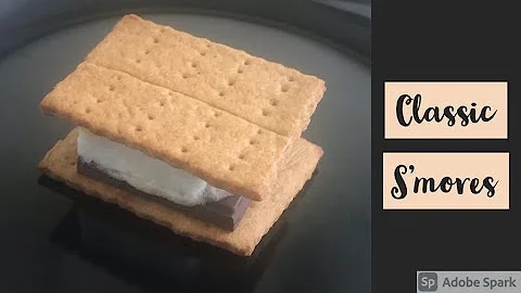 Classic S’mores / Homemade S’mores With Graham Crackers and Marshmallow Recipe