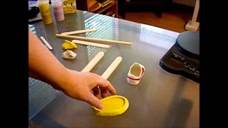 How to Make Doll Shoe Soles with Resin Part 1