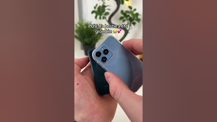 Heureusement que je lui ai acheté ce mini téléphone