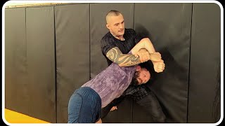 Reverse Grip Kimura COUNTER to Cage Double Leg Takedown GFAMMA