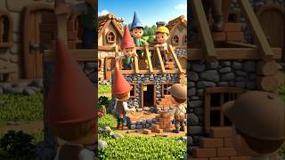 Tiny Workers Build a Village From Scratch 🏡 | Satisfying Mini Construction