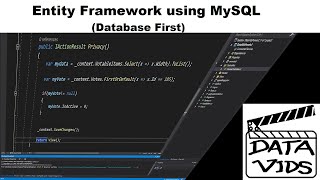 Entity Framework using MySQL (Database First) (EFCore) screenshot 5