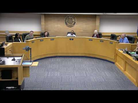 City Council Work Session, Oct. 7, 2025